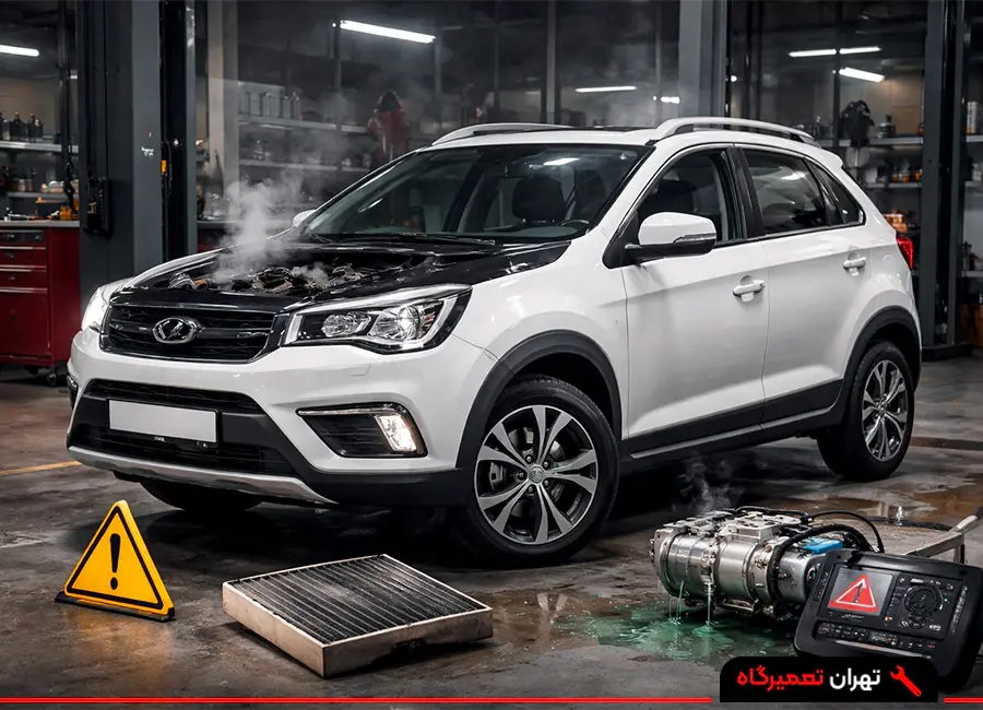 مشکلات رایج خودرو ام وی ام X22